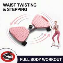 Waist Twisting Training Board/Disc Training Board With Handles - Pink - View 2
