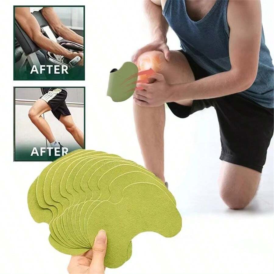 2/10/20/40/80/120pcs Neck Shoulder Knee Patches, Heat Therapy Patches, Long-Lasting Warm Knee Patches Self-Adhesive