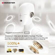 Monster Q11 True Wireless Earbuds, Semi-In-Ear Design, Bluetooth 5.4, 30H Playtime, HD Sound, Low Latency For Music & Gaming – Black - View 6