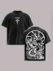 egalo urbano de hip-hop para hombre, regalo perfecto, ropa de hombre, ropa de verano, sudadera para hombre, regalo de Año Nuevo, regalo de San Valentín. Regalo Adecuado Para Fanáticos SD0081 - Negro - Ver 1