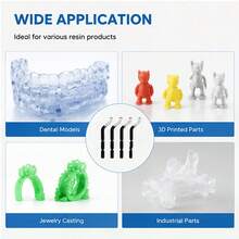 KLONKEE 1pc/Set Professional Resin Defect Removal Tool With Cleaning Blade, Used For Removing Aluminum Alloy And Plastic Burrs, Suitable For Resin, PVC, Plastic, Metal - Resin Finished Product Removal Tools - View 6