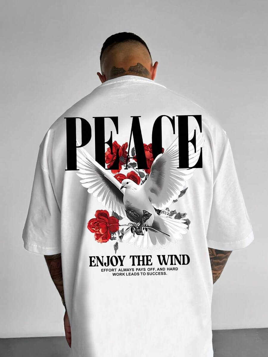 T-shirts för män - Vitt - Visa 1