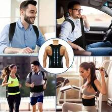 1PC Back Support Suitable For Lower Back Women And Men, Waist Support Back Support Suitable For Men Lower Back, Back Belt, Back Support - Orthodontic Appliance - View 8