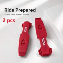 VXM 2PCS Bicycle Tire Levers Tire Removal Tools Mountain Bike Tire Repair Pry Bars Cycling Accessories - Multicolor - View 12