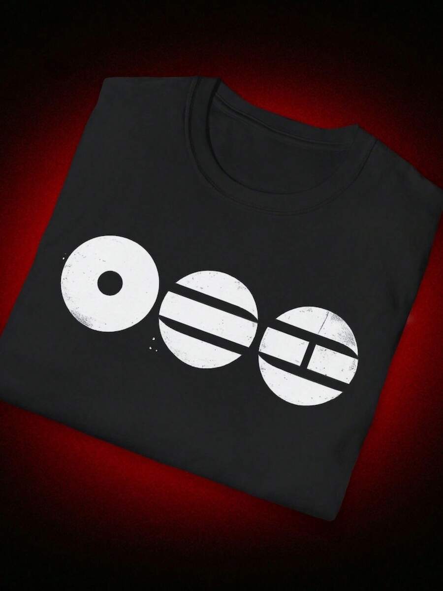 Men T-Shirts - 黑色 - 查看 1