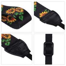 PULUZ Vintage Multi-Color Series Sunflower Shoulder Neck Strap Camera Strap, Suitable For DSLR/Digital SLR Cameras - View 3
