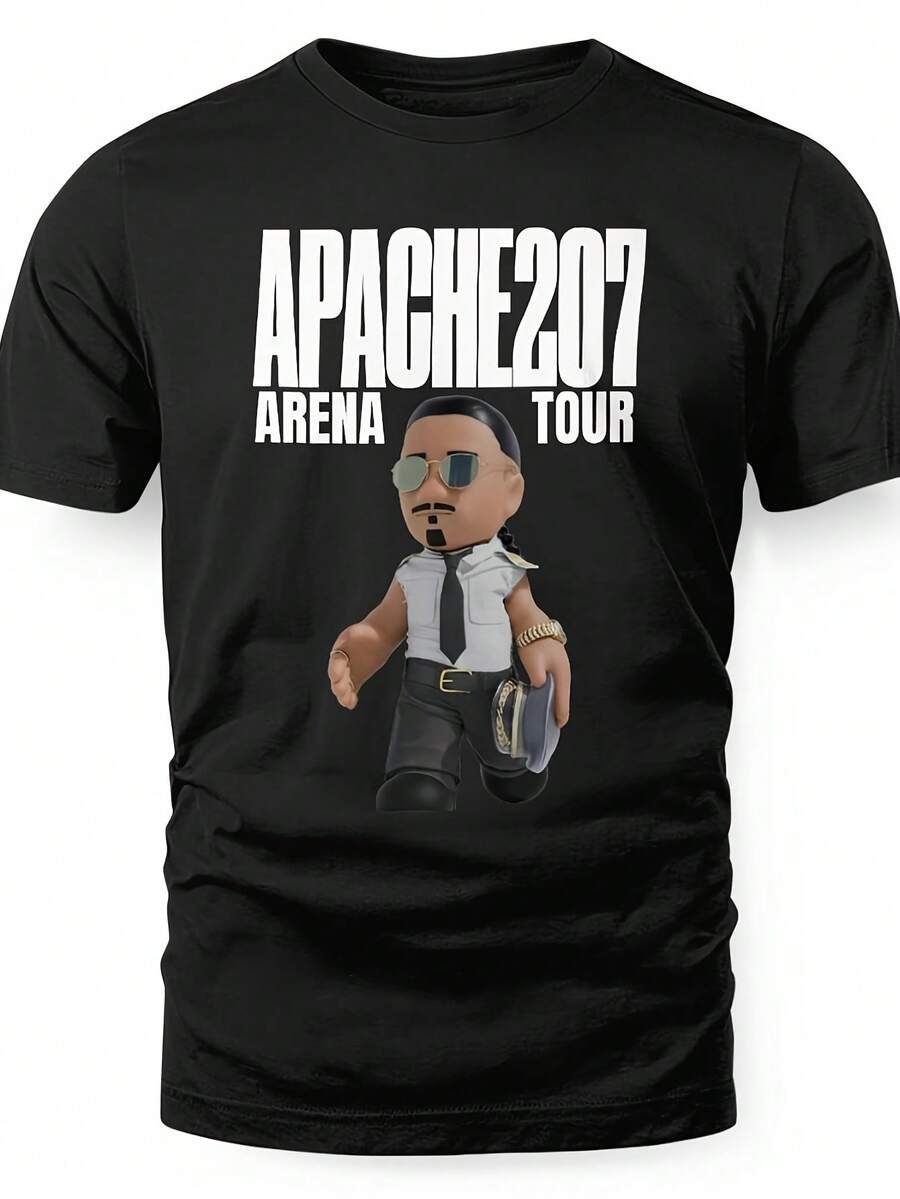 Men T-Shirts - Black - View 1