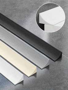 1pc Self-Adhesive Silicone Water Barrier Strip, Waterproof Seal For Kitchen Countertop And Bathroom Sink, Flexible Trimmable Anti-Mold Floor Edge Sealing Strip, Suitable For Home Damp Areas - Multicolor - View 1