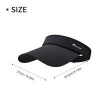mohuan Summer Outdoor Sun Protection Open Top Sun Hat, Wide Brim Effectively Shades, Unisex, Suitable For Daily Outings, Shopping, Sports, Etc. - Multiple Styles - View 5