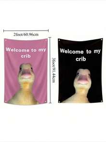 Welcome To My Cabin 3ft X 2ft Durable Flag With Brass Grommets, Suitable For College Dorm Decor, Outdoor, Party - Multicolor - View 15