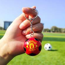 FIFA World Cup Premier League La Liga Club Mini Football Keychain, Real Madrid Liverpool Chelsea Team Logo Pendant, Fan Merchandise Gift, Bag Charm Accessory - View 19