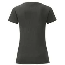 Fruit Of The Loom Womens/Ladies Iconic 150 T-Shirt - 輕質石墨 - 查看 2