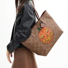Coach City Printed Women's Shoulder Handbag CCE70IMTAM - Brownish-yellow Mixed Color CCE70IMTAM - View 2