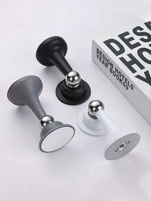 1 pezzo Fermaporta magnetico, Fermaporta magnetico forte - Design senza foratura, antivento e insonorizzato, materiale plastico durevole, opzionale nero/bianco/grigio, adatto per la protezione delle porte di casa, ufficio, bagno - Fermaporta - Visualizzare 3