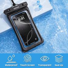 1PC IPX8 Airbag Waterproof Mobile Phone Dry Bag Universal Full 360 Degree Protection Pouch For Cellphone Passport Card Multifunctional Storage For Swimming Beach Outdoor - 1PC - View 3