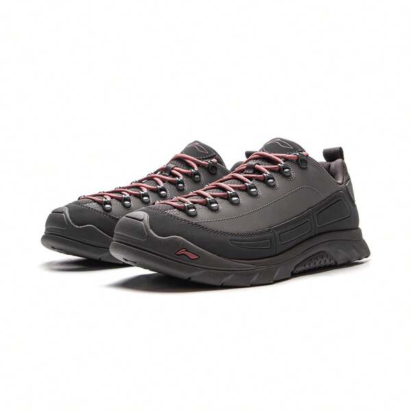 Li-Ning Unisex Outdoor Casual Shoes, Shock-Absorbing Anti-Slip Hiking Sports Shoes AHCV055