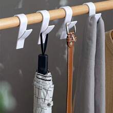 6Pcs No Drilling Wall Hooks Self Adhesive Towel Clothes Hanger Bathroom Kitchen Storage Organizer Hooks - No-drill Version - View 8