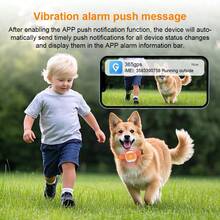 Smart GPS Pet Tracker – Real-Time Location, Electronic Fence, Anti-Lost Dog & Cat Collar Device - Orange - View 11