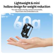 Metal Camera Cage For Osmo Nano Camera Protective Frame Horizontal Vertical Shooting Vlog Expansion Accessories - View 5