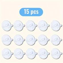 7/10/15pcs American Standard Transparent Outlet Cover Plates, Tool-Free , Dustproof And Child- Outlet Protectors, Suitable For Home, Office And Kitchen, Wall, Countertop, Light Switch Decorative Electrical Box Covers - Multicolor - View 9