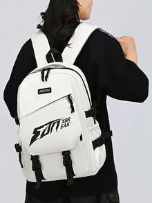 For Elementary, Middle, High School, And College Students, This High-Quality Women's Backpack Is Perfect For Daily Commutes, Making It An Excellent Holiday Gift And Essential Travel Accessory. - Apricot - View 2
