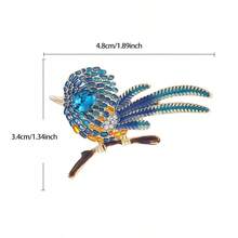 1pc-Elegant Fashion Bird Animal Zinc Alloy Brooch Suitable For Women's Daily Wear Clothing Backpack Hat Accessory Holiday Gift - Multicolor - View 19