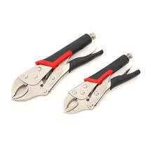suli 5/10 Inch Locking Plier Curved Jaw Straight Long Nose Vise Grip Multifunction Clamp For Welding Woodworking DIY Repair Hand Tool - A-Red Black - View 4