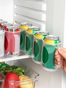 1pc Transparent Refrigerator Storage Box - View 2
