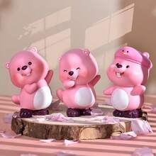 1pc Blind Box Happy Daily Life Cute Doll Figure Desktop Ornament Gift For Girls - Multicolor - View 8