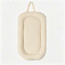 Bantal Kursi Goyang Portabel untuk Bayi Baru Lahir, Cocok untuk Bayi Usia 0-12 Bulan, Dapat Digunakan sebagai Kursi Lantai Bayi dan Alas Kursi Goyang di Rumah/Perjalanan (Krem/Warna-warni) - Bantal dudukan bayi - View 12
