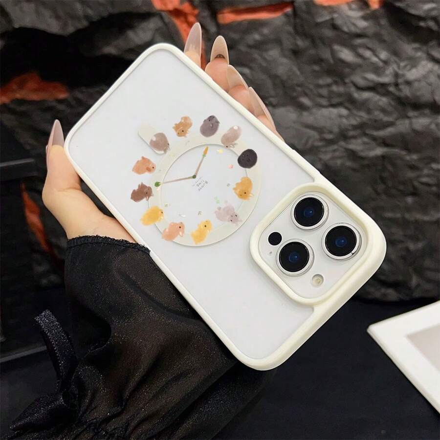 うさぎ 時計 イラストケース  11  感あふれるキュートスマホケース  12 Pro Max プレゼント用・自分用両方に大活躍  16 Plus/16 Pro/16/12 Pro/16 Pro Max/15 Pro Max/14 Plus/14/15/Air/17 Pro/11 Pro Max/17/17 Pro Max/11 Pro/12/13 pro/13/16e/14 Pro/13 Pro Max/14 Pro Max/17e/15 Pro/15 Plus - ブラック - チェックする 1