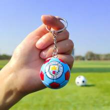 FIFA World Cup Premier League La Liga Club Mini Football Keychain, Real Madrid Liverpool Chelsea Team Logo Pendant, Fan Merchandise Gift, Bag Charm Accessory - View 15