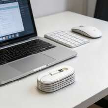 2入可攜式手機充電線收納器，防纏繞，適用於桌面與旅行，相容 Apple 1m USB-C 線材，完美數據線管理，特別適合喜愛 C-To-C 編織線的使用者 - 查看 3