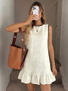 Women Plus Size Sports Dresses - Apricot 2 - View 12