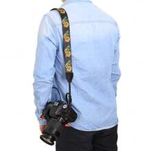 PULUZ Vintage Multi-Color Series Sunflower Shoulder Neck Strap Camera Strap, Suitable For DSLR/Digital SLR Cameras - View 8