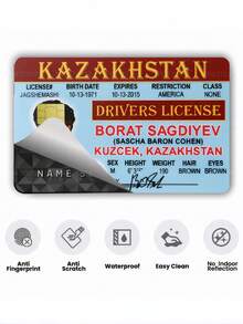 1pc Funny Ad Credit Card Cover Sticker Protective Sleeve, PVC Material Anti-Fingerprint Durable Anti-Scratch Wear-Resistant Skin, Party Birthday Gift, Suitable For Men And Women, Small Chip Cards, Bank Cards, Credit Cards, Transit Cards, Key Cards, Student Campus Cards Personalized DIY, Privacy Protection - Multicolor - View 7