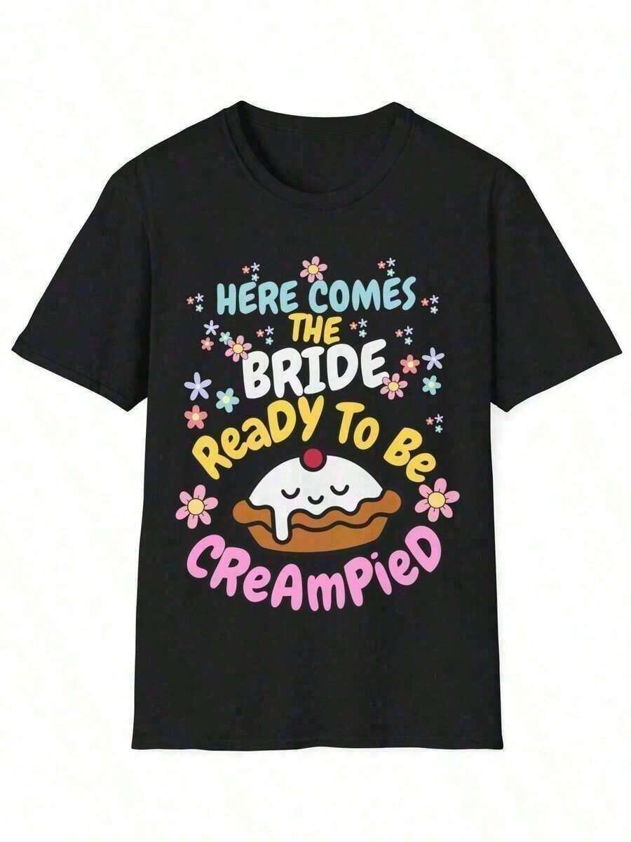 Men's Shirt, Men's T-Shirt, Men's Summer Clothing, Funny Bride Shirt, Dirty Bachelorette Party Shirt, Rude Hen Party Shirt, Hen Do Night, Funny Wedding Bridal Shower Gifts - 黑色 - 查看 1