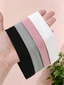 2/10/20pcs/Set Basic Black And White Combination, Classic Black And White Color Scheme, Paired With Hair Ties And Seamless Water Drop Clips, Classic And Practical - Suitable For Girls And Women, Perfect For Daily Outings, Vacations, Gatherings, Dates, Graduation Season, And School,Hair Claws - Multicolor - View 4
