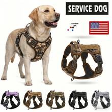 Heavy-Duty Reflective Large Dog Harness (Includes Stickers And 2 Random Anti-Lost Bells), Polyester Pet Vest With Control Handle, Hand Wash Only, Suitable For Training And Working Dogs - No More Pulling Or Suffocation. - Multicolor - View 20