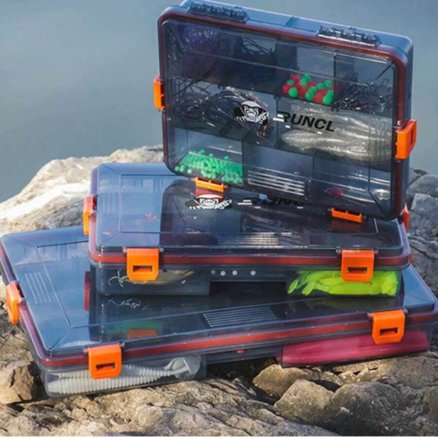 High Quality Fishing Waterproof Fishing Tackle Box Larg - Multicolor - View 1