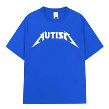 Metal Rock Meme T-Shirt For Men And Women, Hip Hop Fashion, Short Sleeve, Oversized 100% Cotton T-Shirts, Comfortable T-Shirts, Urban Clothing - 白色 - 查看 11