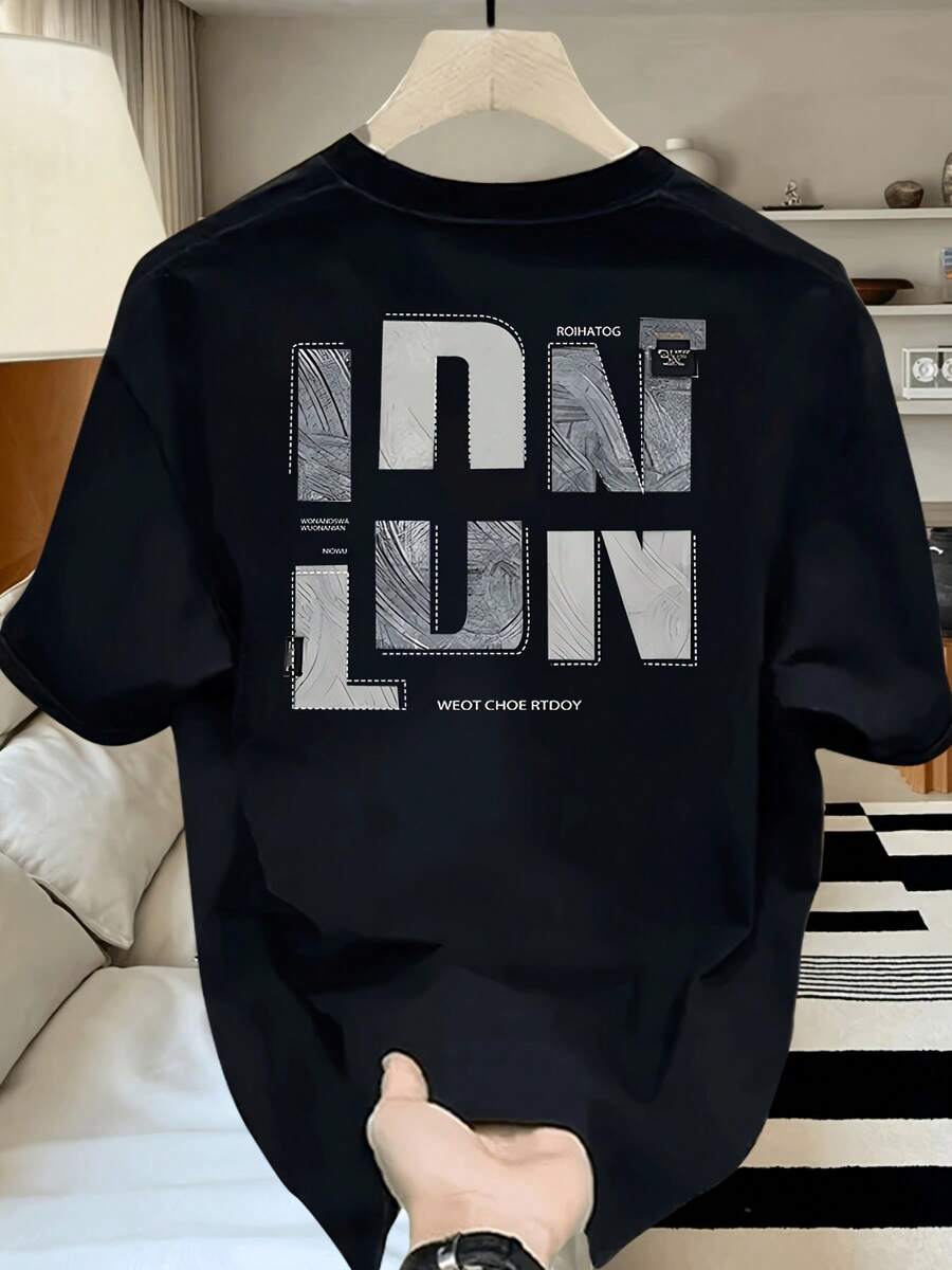 Camisetas de hombre - Negro - Ver 1