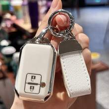 TPU Car Remote Key Fob Cover Compatible With Suzuki Ertiga, Swift, Wagon R Keyless Remote, Includes Keychain, Halloween Decor, Teacher's Day Christmas Gift Idea - Multicolor - View 4