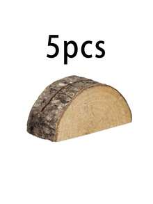 1/5/10pcs Wooden Table Number Holders, Rustic Style Table Card Holders, Can Be Used For Name Cards, Food Labels, Party And Wedding Table Signs, Memo And Photo Clips, Desktop Decoration, Rural Style, Desktop Decoration, Rural Style, Fall Home Decor, Room Decor, Room Decor For Women - Multicolor - View 11