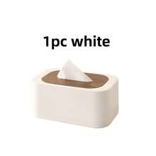 1pc Tissue Box Cover, Square Tissue Box Holder, Napkin Box, Tissue Box, Tissue Box Stand, Box-Shaped Dispenser, Suitable For Bathroom, Living Room, Office, Bedroom - View 13