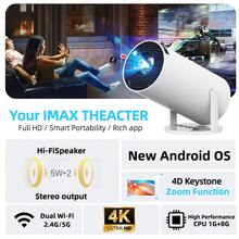 HUASHIJIE New 5G Smart Projector, 1080P Full HD Home Theater Projector, 180° Rotation, Wireless Projection For Bedroom, Computer, Phone, Outdoor Camping, Ideal Gift For Christmas, Valentine's Day, Parents' Day - Japan A Type Plug(100V) - View 5