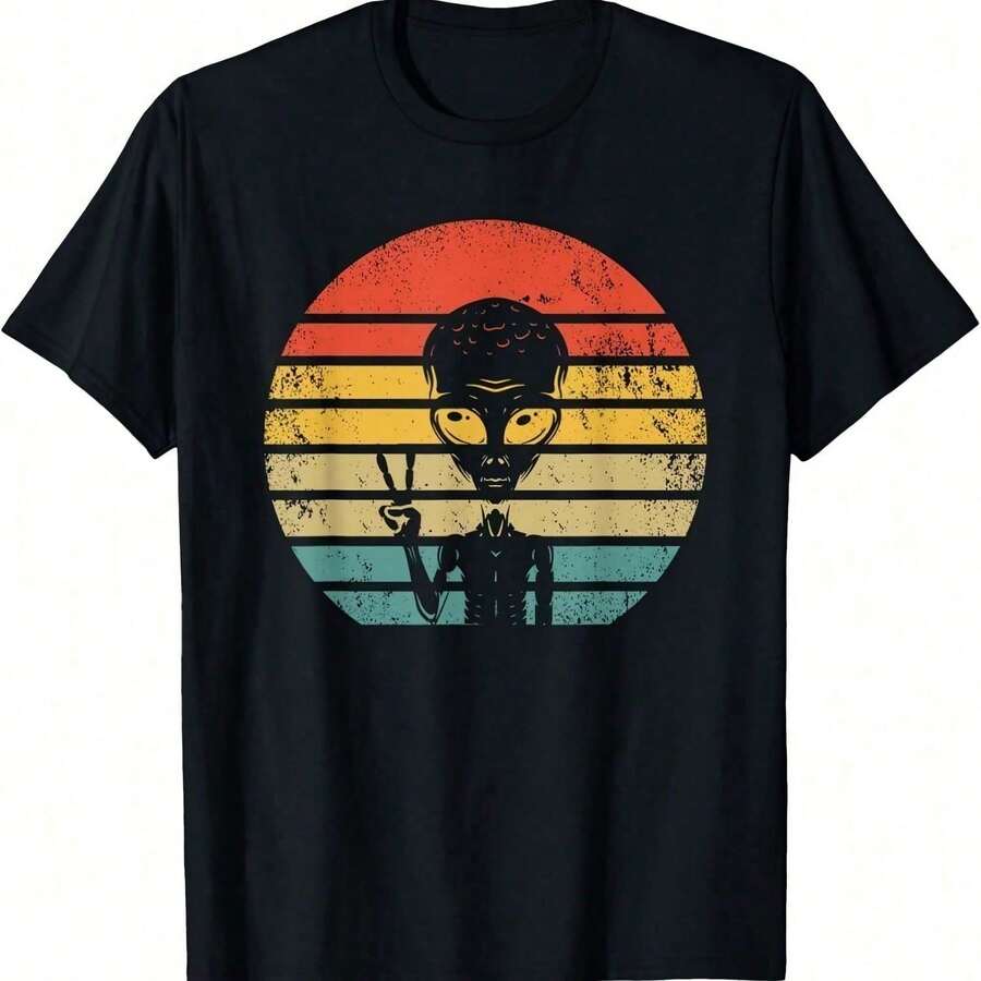 T-Shirts With A Pop-Art Style Rotary Dial Telephone Design - Yellow - View 1