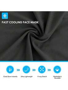 1pc Balaclava Neutral-Colored Face Mask, Suitable For Both Men And Women, Ideal For Daily Use, Outdoor Activities Like Walks, And Cycling. Dust Protection. - Multicolor - View 3