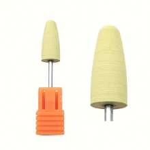 Easy Nail 1pc Silicone Foot Pedicure Drill Bit, 3/32 Inch Rotary Drill Bit, Suitable For Nail Drill Accessories, Foot Polishing Tool - Multicolor - View 19