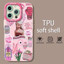 Funda para móvil con un diseño adorable y pegatinas coloridas, compatible con fundas de , Apple, VIVO, OPPO, , Transsion, ,  y Honor. Fabricada en TPU, ofrece protección contra golpes y caídas. Un regalo perfecto para amigos y familiares. - Blanco - Ver 2